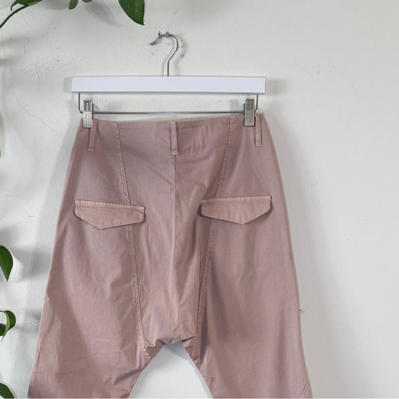 Nili Lotan Blush Pink Drop Waist Pants - Picture 3 of 8